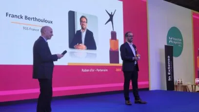 Franck Berthouloux, consultant chez TGS France lors des rubans de la franchise