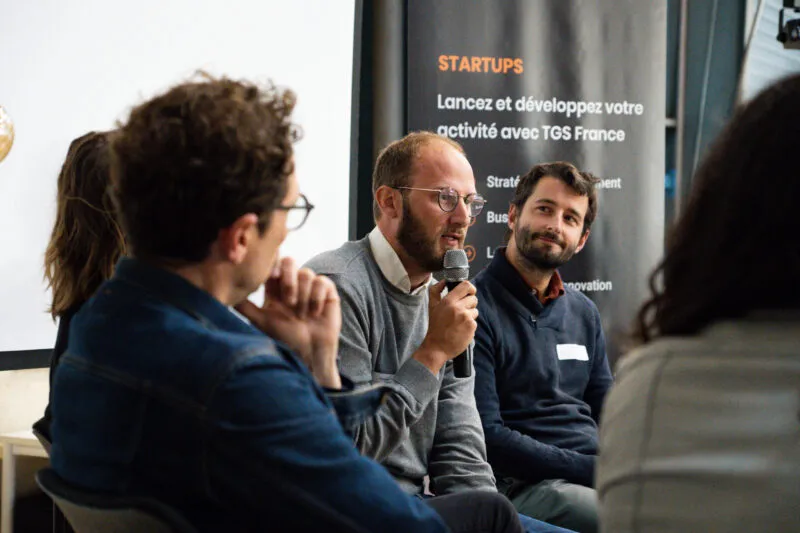 Frédéric Mugnier, co-fondateur de Faguo expliquant son expérience post levée de fonds
