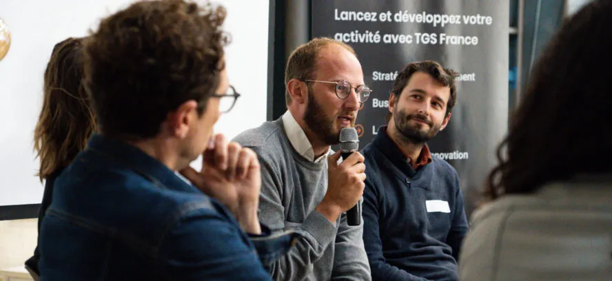 Frédéric Mugnier, co-fondateur de Faguo expliquant son expérience post levée de fonds