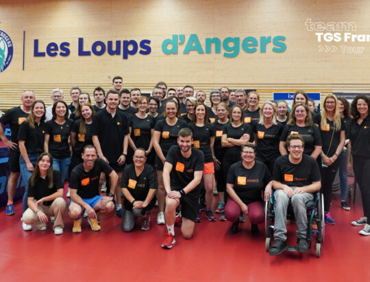 Collaborateurs participants au Team TGS France Tour