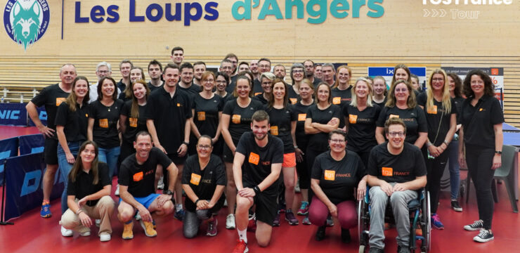 Collaborateurs participants au Team TGS France Tour