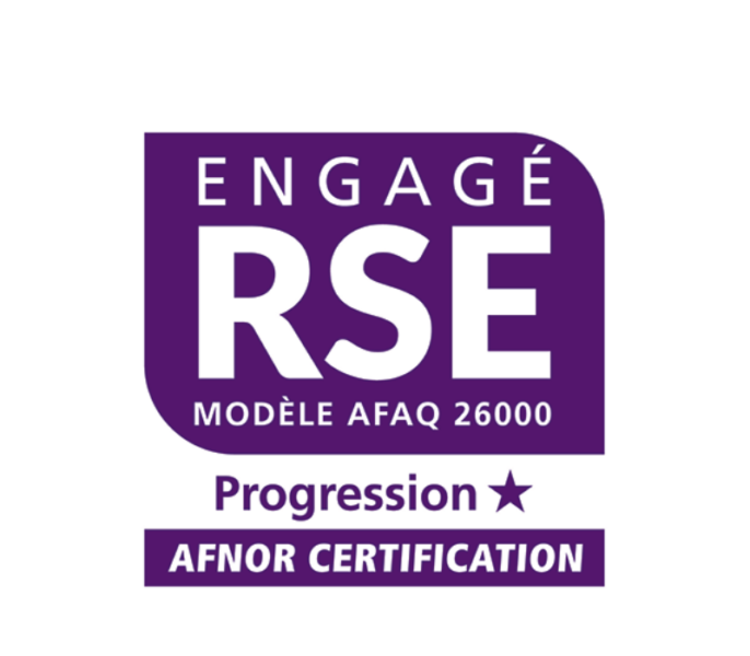 Label engagé RSE, Afnor Certification, Niveau Progression, TGS France, Expertise Comptable,