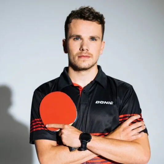 Matéo Bohéas en para tennis de table