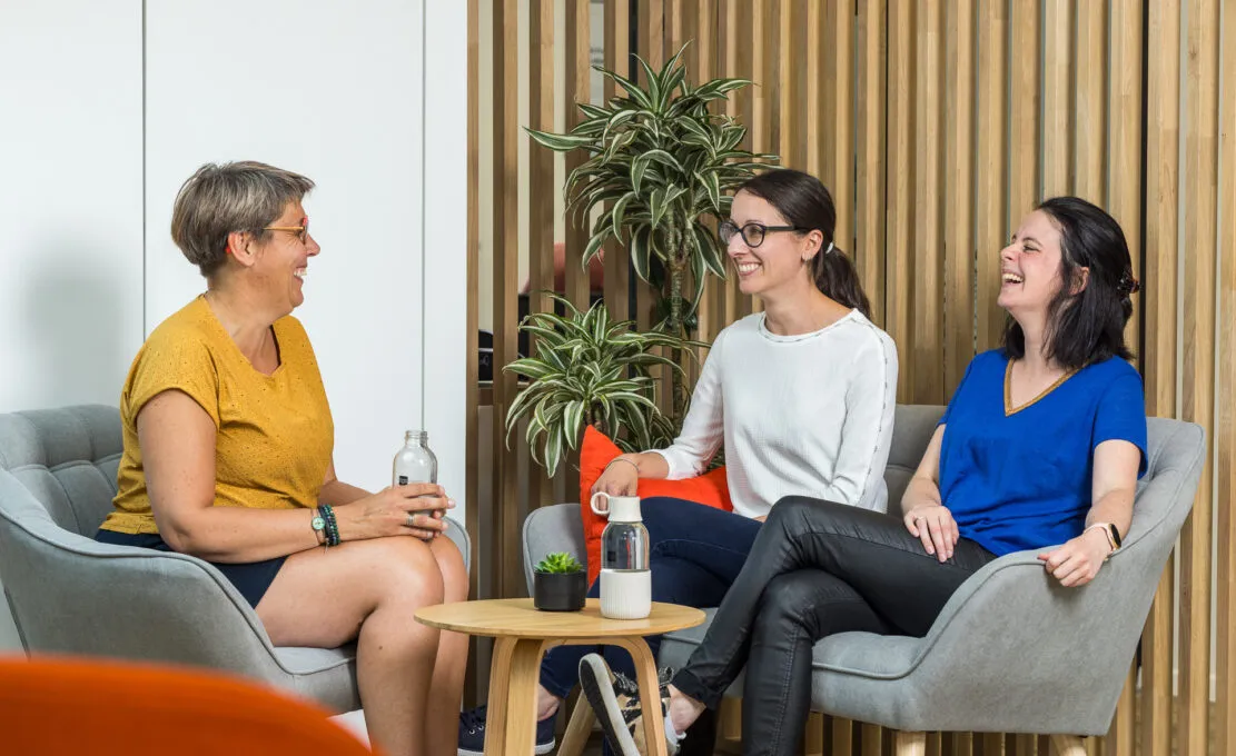 Les collaboratrices de l'agence de Clisson