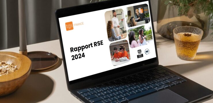 Couverture du rapport RSE 2024 TS France