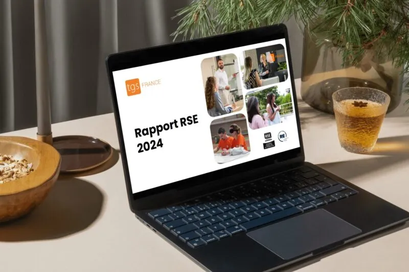 Couverture du rapport RSE 2024 TS France