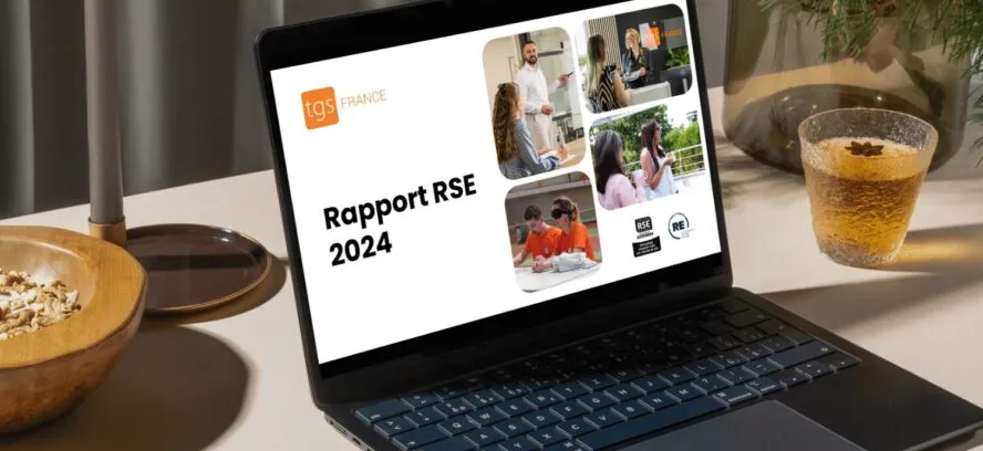 Couverture du rapport RSE 2024 TS France
