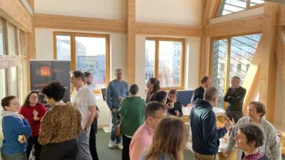 Petit déjeuner organisé par TGS France à GINA, Station S sur l'Ile de Nantes