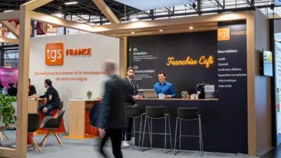 stand TGS France, salon Franchise Expo Paris