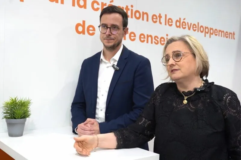 Frédéric Perrin et Pascale Merand, experts en franchise